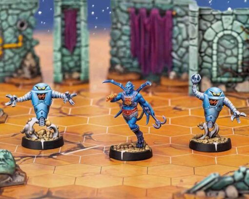 MOTU-BATTLEG.W5 EVIL WARRIORS ITA Gioco Da Tavolo Archon Games