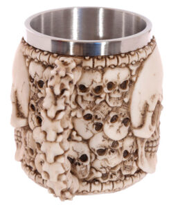 Multi Skull Con Skull Emblem Boccale