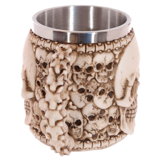 Multi Skull Con Skull Emblem Boccale