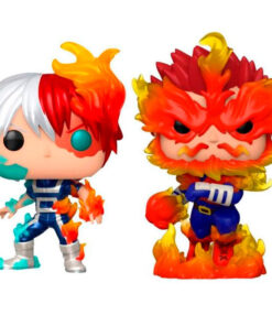 My Hero Academia Funko Pop 2 Figure Shoto Todoroki & Endeavor Esclusiva 9 cm