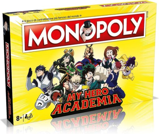 My Hero Academia Monopoly Giochi Da Tavolo Edizione Italiana Winning Moves