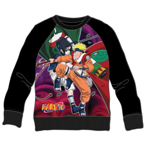 Naruto Sasuke E Naruto Fight Bambino Sweatshirt Pierrot