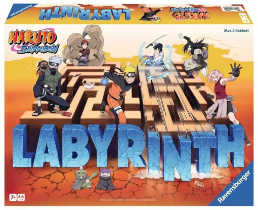 Naruto Shippuden Labirinto Gioco Da Tavolo Ravensburger