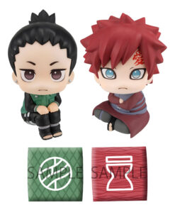 Naruto Shippuden Look Up Pvc Statuas Nara Shikamaru&gaara Set 11 Cm Megahouse