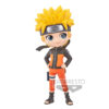 Naruto Shippuden Naruto Uzumaki Ver.a Q Posket Figura 14cm Banpresto