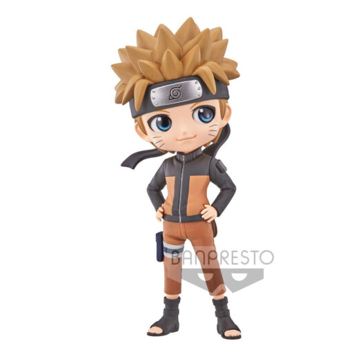 Naruto Shippuden Naruto Uzumaki Ver.b Q Posket Figura 14cm Banpresto