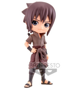 Naruto Shippuden Sasuke Uchiha Ver.b Q Posket Figura 14cm Banpresto