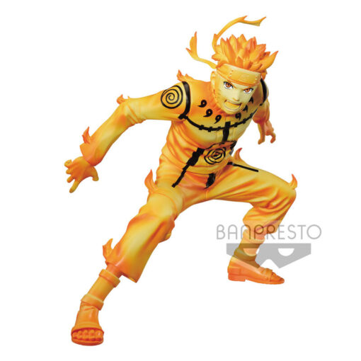 Naruto Shippuden Vibration Stars Uzumaki Naruto Figura 15cm Banpresto