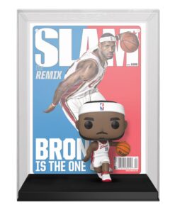 Nba Cover Pop! Basketball Vinile Figura Lebron James (slam Magazin) 9 Cm Funko