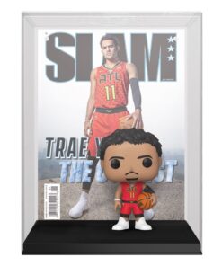 Nba Cover Pop! Basketball Vinile Figura Trae Young (slam Magazin) 9 Cm Funko