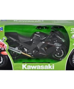 New Ray NY57433 KAWASAKI NINJA  ZX-14 2011 BLACK 1:12 Modellino SCATOLA ROVINATA