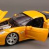 New Ray NY71986Y CHEVROLET CORVETTE GRAND SPORT 2011 YELLOW 1:24 Modellino ROVINATA