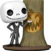 Nightmare 30th Funko POP Figura Jack Skellington con la Porta di Halloween 12 cm