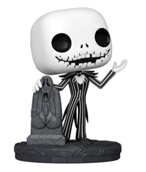 Nightmare 30th Funko POP Vinile Figura Jack Skellington con Lapide 9 cm