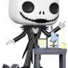 Nightmare 30th Funko POP Vinile Figura Jack Skellington in Laboratorio 9 cm