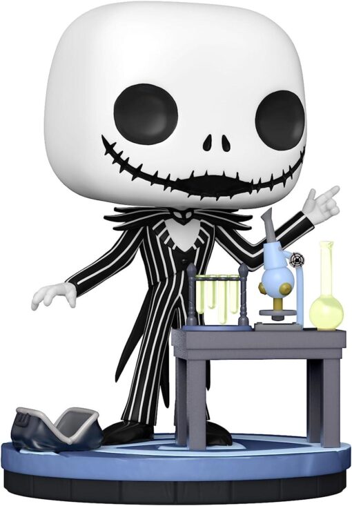 Nightmare 30th Funko POP Vinile Figura Jack Skellington in Laboratorio 9 cm