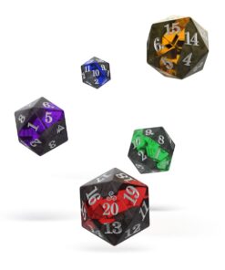 Oakie Doakie Dice D20 Spindown Dice Set Enclave (5) Oakie Doakie Dice