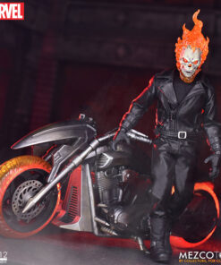 One 12 Coll Ghost Rider & Hell Cycle Set Action Figura Mezco Toys