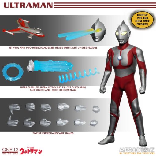 One 12 Collective Ultraman Af Action Figura Mezco Toys