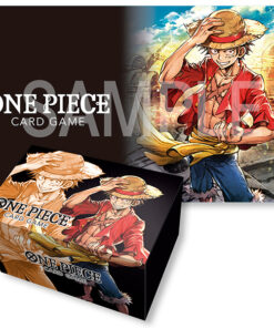 One Piece Card Game - Tappetino da Gioco e Deck Box Monkey D. Luffy