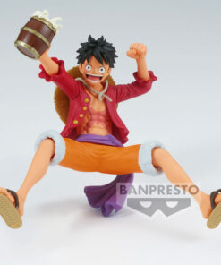 One Piece Figura Monkey D. Luffy "È un banchetto!!" 9 cm Banpresto