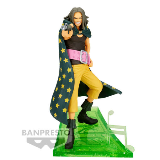 One Piece Film Red Senkozekkei Yassopp Figura 12cm Banpresto