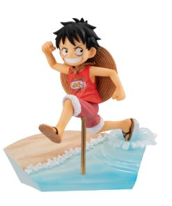 One Piece Gem Luffy Run Run Run Statua Statua Megahouse