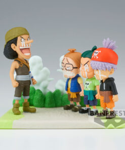 One Piece Log Stories Usopp Pirates Figura 7cm Banpresto