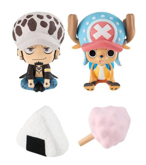 One Piece Look Up Pvc Statuas Trafalgar Law & Tony Tony Chopper Ltd Ver. 11 Cm Megahouse