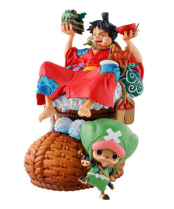 One Piece Petitrama Dx Mini Statua Logbox Re Birth Vol. 1 11 Cm Megahouse