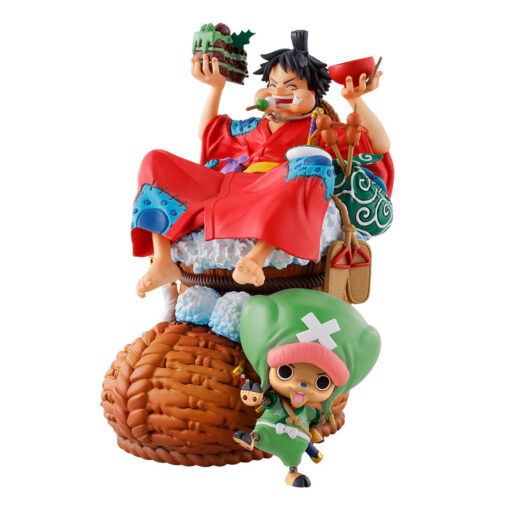 One Piece Petitrama Dx Mini Statua Logbox Re Birth Vol. 1 11 Cm Megahouse