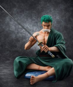 One Piece P.o.p S.o.c Pvc Statua 1/8 Roronoa Zorro 13 Cm Megahouse