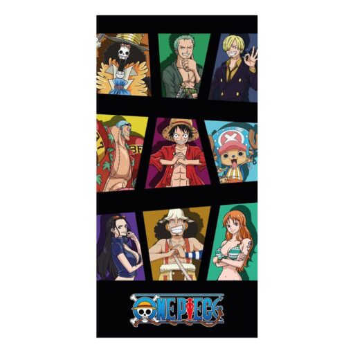 One Piece Premium Asciugamano Cannucciahat Crew 70 X 140 Cm Cerdá