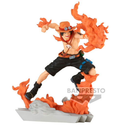 One Piece Senkozekkei Portgas D Ace Figura 9cm Banpresto