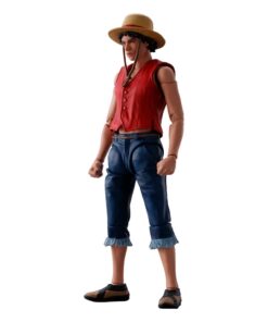 One Piece S.h. Figuarts Action Figura Monkey D. Luffy (netflix) 14 Cm Bandai Tamashii Nations