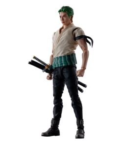 One Piece S.h. Figuarts Action Figura Roronoa Zoro (netflix) 14 Cm Bandai Tamashii Nations