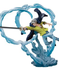 One Piece Statua Trafalgar Law Battaglia dei Mostri su Onigashima 24 Cm Bandai