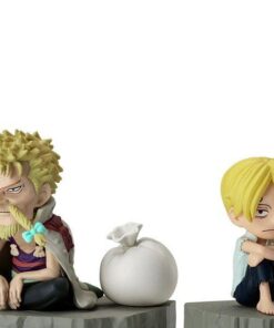 One Piece World Collectable Stories Sanji e Zeff Figura 6cm Banpresto