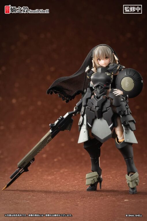 Original Character Action Figura 1/12 Front Armor Girl Victoria 14 Cm Snail Shell