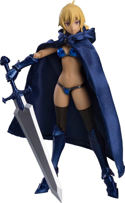 Original Character Figma Action Figura Bikini Armor (makoto): Veteran Fighter Ver. 14 Cm Max Factory