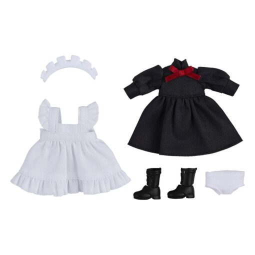 Original Character For Nendoroid Bambola Figures Outfit Set: Maid Outfit Long (black) Good Smile Company