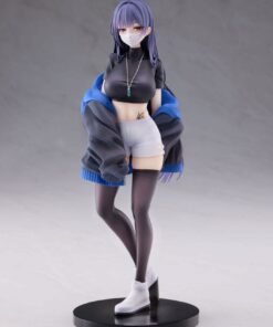 Original Character Pvc Statua 1/7 Mask Girl Yuna 24 Cm Maxcute