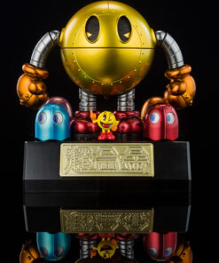 Pac-Man Statua Pac-Man DieCast Chogokin Tamashii Nations Figura 10cm Bandai