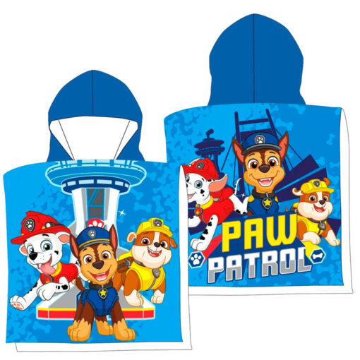 Paw Patrol Cotone Poncho Asciugamano Spin Master