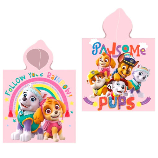 Paw Patrol Cotone Poncho Asciugamano Spin Master