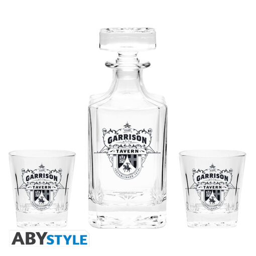 Peaky Blinders - Set Bottiglietta + 2 Glass "garrison"