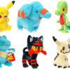 PELUCHE POKEMON IMBALLO DA 6PZ 20CM -5 POKEMON - PELUCHE