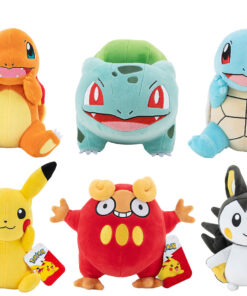 PELUCHE POKEMON IMBALLO DA 6PZ 20CM -6 POKEMON - PELUCHE