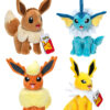 PELUCHE POKEMON IMBALLO DA 6PZ 20CM EEVEE EVOLUTION POKEMON - PELUCHE