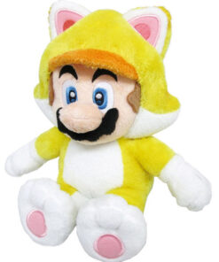 PELUCHE SUPER MARIO GATTO 25CM NINTENDO